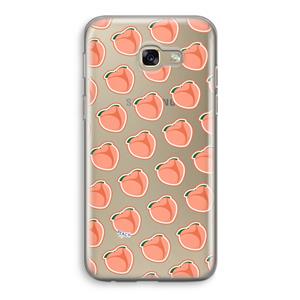 CaseCompany Just peachy: Samsung Galaxy A5 (2017) Transparant Hoesje
