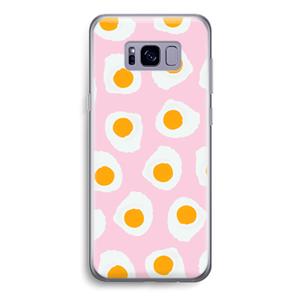 CaseCompany Dancing eggs: Samsung Galaxy S8 Transparant Hoesje