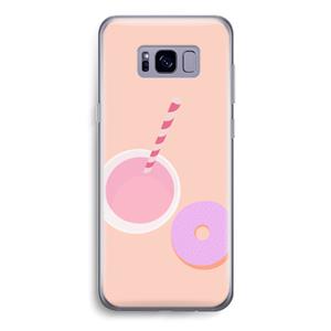 CaseCompany Donut: Samsung Galaxy S8 Transparant Hoesje