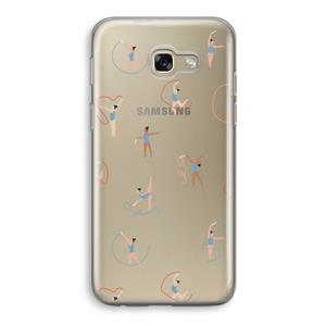 CaseCompany Dancing #3: Samsung Galaxy A5 (2017) Transparant Hoesje