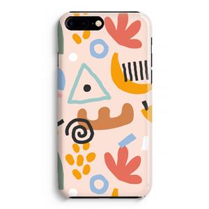 CaseCompany Abstract: Volledig Geprint iPhone 7 Plus Hoesje