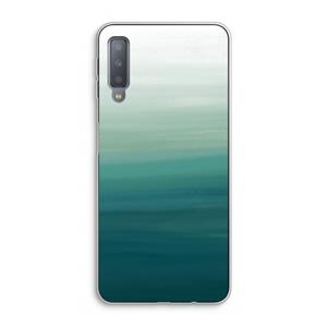 CaseCompany Ocean: Samsung Galaxy A7 (2018) Transparant Hoesje