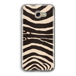 CaseCompany Arizona Zebra: Samsung Galaxy A5 (2017) Transparant Hoesje