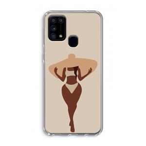 CaseCompany Let's get salty: Samsung Galaxy M31 Transparant Hoesje