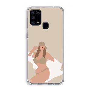 CaseCompany One of a kind: Samsung Galaxy M31 Transparant Hoesje