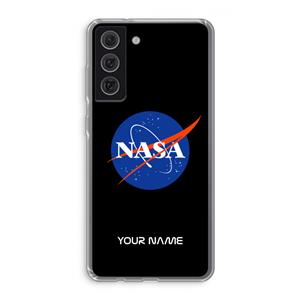 CaseCompany NASA: Samsung Galaxy S21 FE Transparant Hoesje