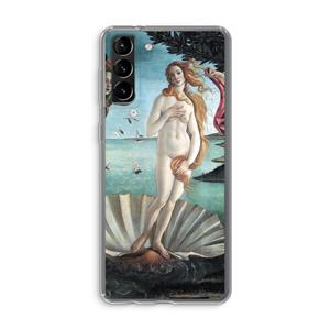 CaseCompany Birth Of Venus: Samsung Galaxy S21 Plus Transparant Hoesje