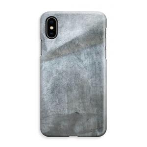 CaseCompany Grey Stone: iPhone XS Max Volledig Geprint Hoesje