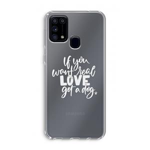 CaseCompany Partner in crime: Samsung Galaxy M31 Transparant Hoesje