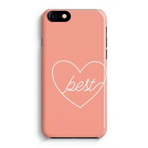 CaseCompany Best heart: Volledig Geprint iPhone 7 Plus Hoesje