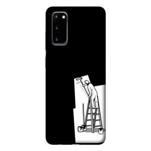 CaseCompany Musketon Painter: Samsung Galaxy S20 Tough Case