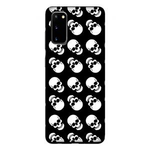 CaseCompany Musketon Skulls: Samsung Galaxy S20 Tough Case