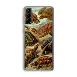 CaseCompany Haeckel Chelonia: Samsung Galaxy S21 Plus Transparant Hoesje