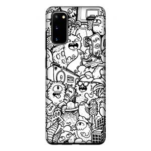 CaseCompany Vexx City #2: Samsung Galaxy S20 Tough Case