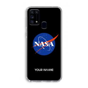 CaseCompany NASA: Samsung Galaxy M31 Transparant Hoesje