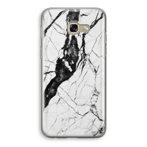 CaseCompany Witte marmer 2: Samsung Galaxy A5 (2017) Transparant Hoesje