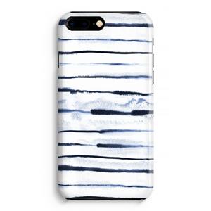 CaseCompany Ink Stripes: Volledig Geprint iPhone 7 Plus Hoesje