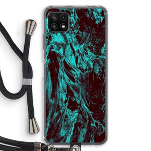CaseCompany Ice Age: Samsung Galaxy A22 5G Transparant Hoesje met koord