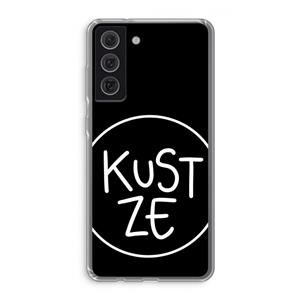 CaseCompany KUST ZE: Samsung Galaxy S21 FE Transparant Hoesje