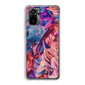 CaseCompany Pink Orchard: Xiaomi Redmi Note 10 Pro Transparant Hoesje