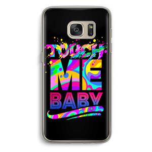 CaseCompany Touch Me: Samsung Galaxy S7 Transparant Hoesje