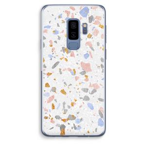 CaseCompany Terrazzo N°8: Samsung Galaxy S9 Plus Transparant Hoesje