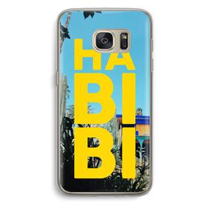 CaseCompany Habibi Majorelle : Samsung Galaxy S7 Transparant Hoesje