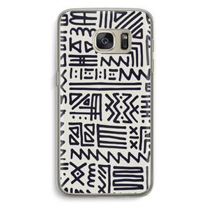 CaseCompany Marrakech print: Samsung Galaxy S7 Transparant Hoesje