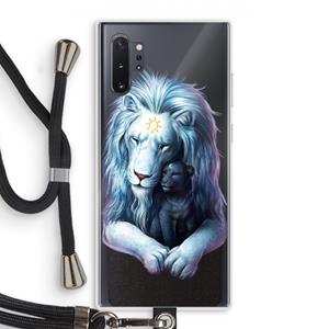 CaseCompany Child Of Light: Samsung Galaxy Note 10 Plus Transparant Hoesje met koord