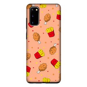 CaseCompany Chicken 'n Fries: Samsung Galaxy S20 Tough Case