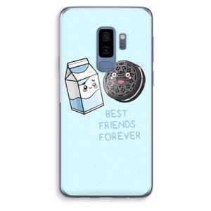 CaseCompany Best Friend Forever: Samsung Galaxy S9 Plus Transparant Hoesje