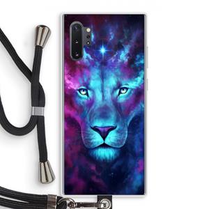 CaseCompany Firstborn: Samsung Galaxy Note 10 Plus Transparant Hoesje met koord