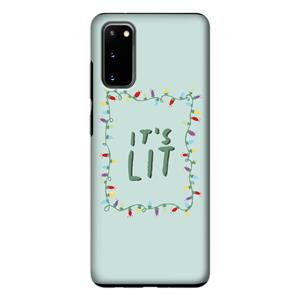 CaseCompany It's Lit: Samsung Galaxy S20 Tough Case