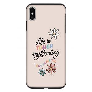 CaseCompany Tough Life: iPhone XS Max Tough Case