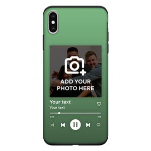 CaseCompany Music Player: iPhone XS Max Tough Case