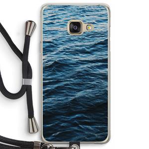 CaseCompany Oceaan: Samsung Galaxy A3 (2016) Transparant Hoesje met koord
