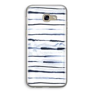 CaseCompany Ink Stripes: Samsung Galaxy A5 (2017) Transparant Hoesje