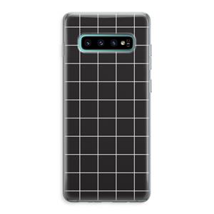 CaseCompany Rooster 2: Samsung Galaxy S10 Plus Transparant Hoesje