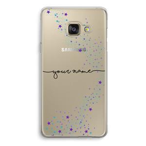 CaseCompany Sterren: Samsung A3 (2017) Transparant Hoesje