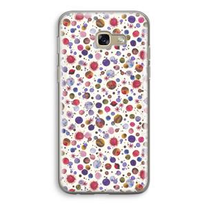 CaseCompany Planets Space: Samsung Galaxy A5 (2017) Transparant Hoesje