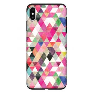 CaseCompany Gekleurde driehoekjes: iPhone XS Max Tough Case