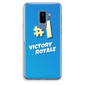 CaseCompany Victory Royale: Samsung Galaxy S9 Plus Transparant Hoesje
