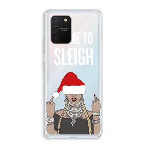 CaseCompany Came To Sleigh: Samsung Galaxy S10 Lite Transparant Hoesje
