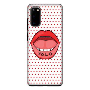 CaseCompany Yolo Denise: Samsung Galaxy S20 Tough Case