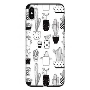 CaseCompany Cactusmotief: iPhone XS Max Tough Case