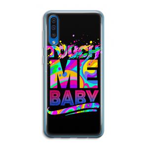 CaseCompany Touch Me: Samsung Galaxy A50 Transparant Hoesje