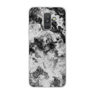 CaseCompany Onweer: Samsung Galaxy A6 Plus (2018) Transparant Hoesje