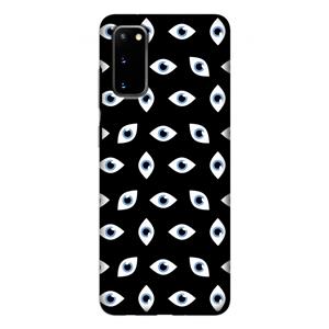 CaseCompany Eyes pattern: Samsung Galaxy S20 Tough Case