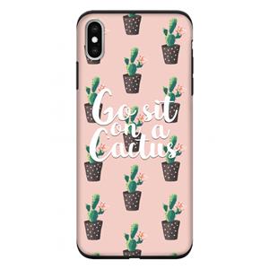 CaseCompany Cactus quote: iPhone XS Max Tough Case