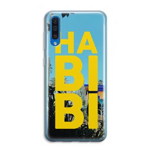 CaseCompany Habibi Majorelle : Samsung Galaxy A50 Transparant Hoesje